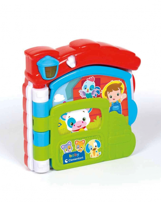 Baby Clementoni Eğlenceli Çiftlik Bebek Kitabı 17652