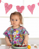Candar Boom Kolsuz Sıvı Geçirmez Aktivite Ve Mama Önlüğü 6-24 Ay