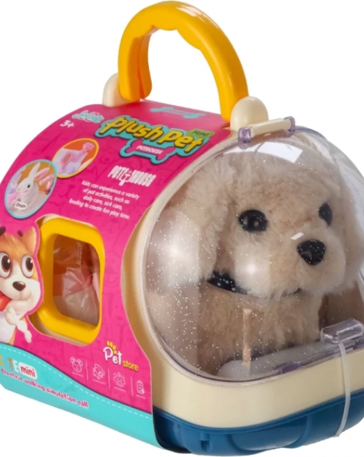 Prestij Çantalı Pilli Yürüyen Peluş Köpek Mc-1041
