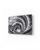 Spiral Merdivenler Cam Tablo 50x70 Cm