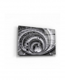 Spiral Merdivenler Cam Tablo 50x70 Cm