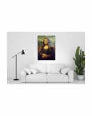 Mona Lisa Cam Tablo 50x70 Cm