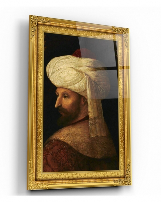 Fatih Sultan Mehmet Cam Tablo