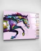 Digi-art Colorful Horse Cam Tablo 70x110