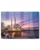 Ortaköy Camii| Dini Temalı Cam Tablo | 50x70 Cm