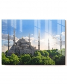 Sultan Ahmet Camii| Dini Temalı Cam Tablo | 50x70 Cm