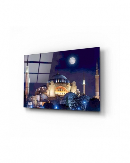 Ayasofya Manzarası Cam Tablo 50x70 Cm