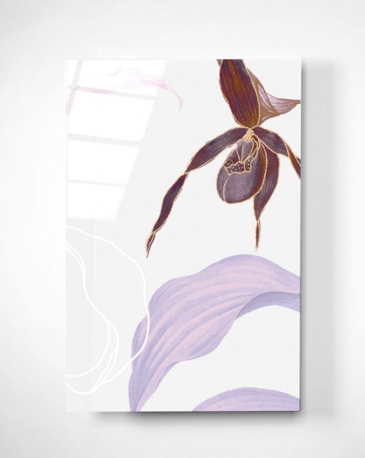 Digi-art Flower White Cam Tablo 50x70