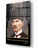 Özgürlük ve Bağımsızlık Atatürk Cam Tablo