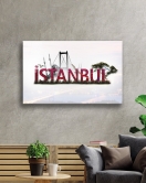 İstanbul Yazılı Cam Tablo