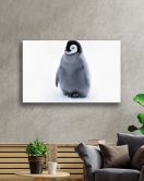 Penguen Cam Tablo Penguin Table