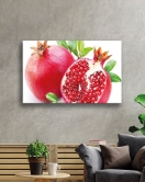 Nar Cam Tablo Pomegranate Art