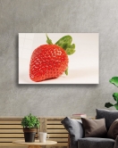 Çilek Cam Tablo Strawberry