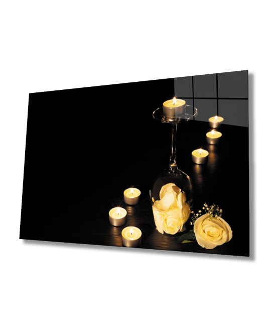 Mum Cam Tablo Candle Table