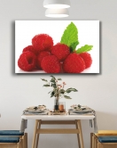 Kırmızı Meyve Cam Tablo Red Fruit