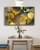 Ananas Meyve Cam Tablo Pineapple Fruit