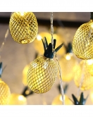 Dekoratif 3D Ananas Ampüllü Led Aydınlatma 10 Ledli