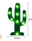 Dekoratif Led Kaktüs Gece Lambası Masa Duvar Gece Aydınlatma Lambası