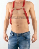 Deri Erkek Harness Pantolon Aksesuar, Göğüs Erkek Harness - APFTM27