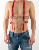 Deri Erkek Pantalon Aksesuar, Deri Erkek Harness - APFTM29