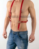 Deri Erkek Pantalon Aksesuar, Deri Erkek Harness - APFTM29