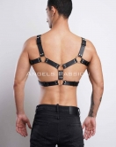 Erkek Deri Göğüs Harness, Erkek Parti Akseuar, Partywear - APFTM78