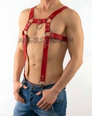 Erkek Deri Harness, Erkek Body Harness, Gay İç Giyim - APFTM23