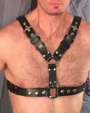 Erkek Erotik Giyim Deri Harness - APFTM22