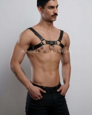 Erkek Göğüs Harness, Fantazi Giyim Deri Harness - APFTM7