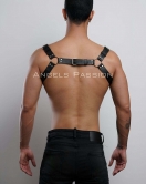 Erkek Göğüs Harness, Fantazi Giyim Deri Harness - APFTM7