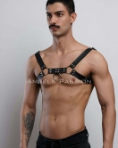 Erkek Göğüs Harness, Fantazi Giyim Deri Harness - APFTM7