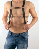 Erkek Göğüs Harness - Sexy Erkek Harness - Erkek Deri Aksesuar - APFTM27