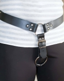 Erkek Özel Bölge Deri Harness - APFTM25