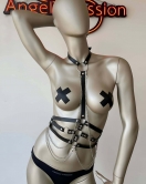 Göbeği Saran Fantazi Korse Harness - APFT10