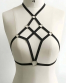 Göğüs Kafesli Seksi Harness