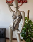 Karanlıkta Renkli Parlayan Body Harness