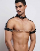 Kol - Boyun - ve Omuz Detaylı Şık Erkek Harness, Erkek Partywear - APFTM90