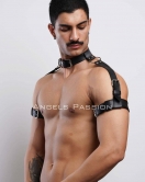 Kol - Boyun - ve Omuz Detaylı Şık Erkek Harness, Erkek Partywear - APFTM90