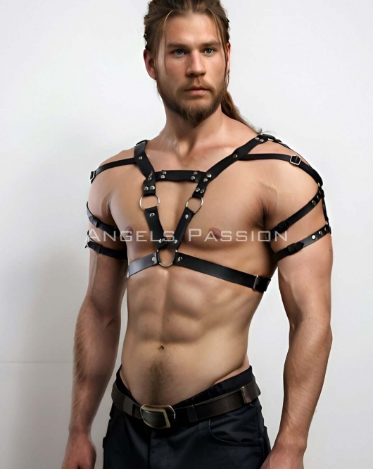 Savaşçı Viking Erkek Harness, Erkek PartyWear, Viking Cosplay - APFTM6