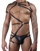 Seksi Erkek Fantazi Giyim Lastik Harness - APFTM65