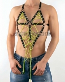 Seksi Erkek Üst Lastik Harness - APFTM59