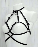 Seksi Giyim Deri Harness - APFT330