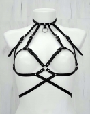 Seksi Giyim Deri Harness - APFT330