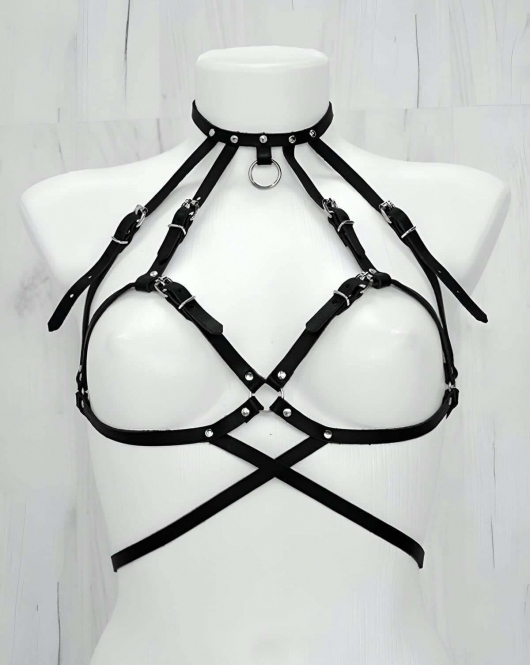 Seksi Giyim Deri Harness - APFT330