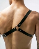 Tek Omuz Deri Erkek Harness - APFTM211