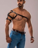 Tek Omuz Erkek Harness, Erkek Göğüs ve Omuz Harness - APFTM136