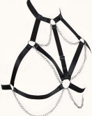 Zincirli Lastik Göğüs Harness - APFT818