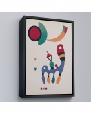 Vasiliy Kandinsky - 11 Resim Ve 7 Şiir Soyut Tablosu-7485