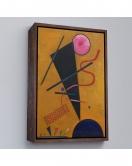 Çerçeveli Vasily Kandinsky Beruhrung İletişim Tablosu-7487