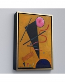 Çerçeveli Vasily Kandinsky Beruhrung İletişim Tablosu-7487